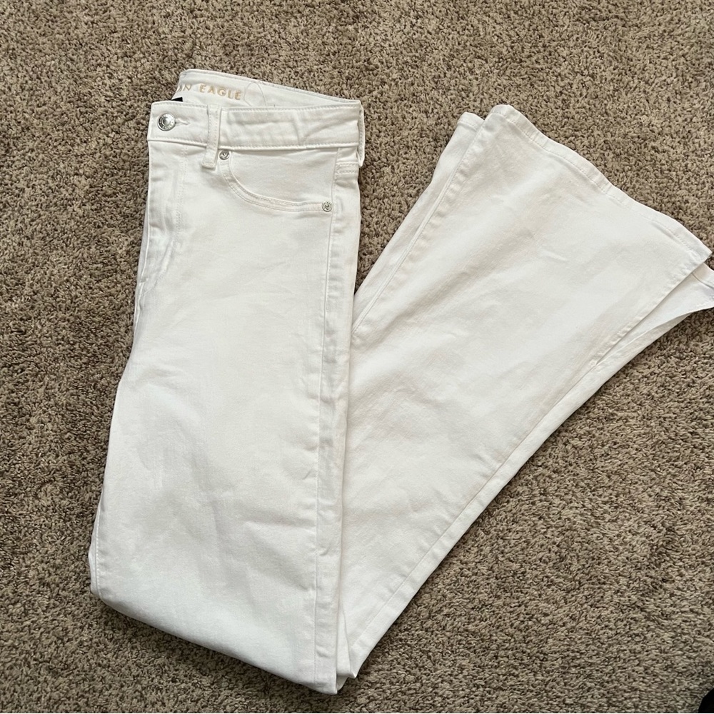 American Eagle Super Hi Rise Flares